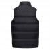 Mens Big Size Stand Collar Thick Warm Down Cotton Padded Casual Vest Coat