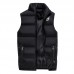 Mens Big Size Stand Collar Thick Warm Down Cotton Padded Casual Vest Coat