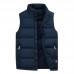 Mens Winter Plus Size Thick Warm Insulated Padded Vest