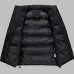 Thick Warm Sleeveless Coat Stand Collar Inluslated Padded Vest for Men Plus Size M  4XL