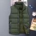 Mens Winter Plus Size Thick Warm Insulated Padded Vest