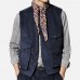 Mens Retro Corduroy Vest Multi Pockets Sleeveless Coat Tops