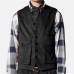 Mens Retro Corduroy Vest Multi Pockets Sleeveless Coat Tops