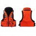 Mens Multi Pockets Sea Fishing Clothes Floating Objects Removable Life Jacket Vest