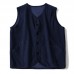 Men SingleBreasted Corduroy Vintage Vest