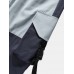 Mens 100  Cotton Contrasting Color Stitching Snap Pocket Cargo Jogger Pants